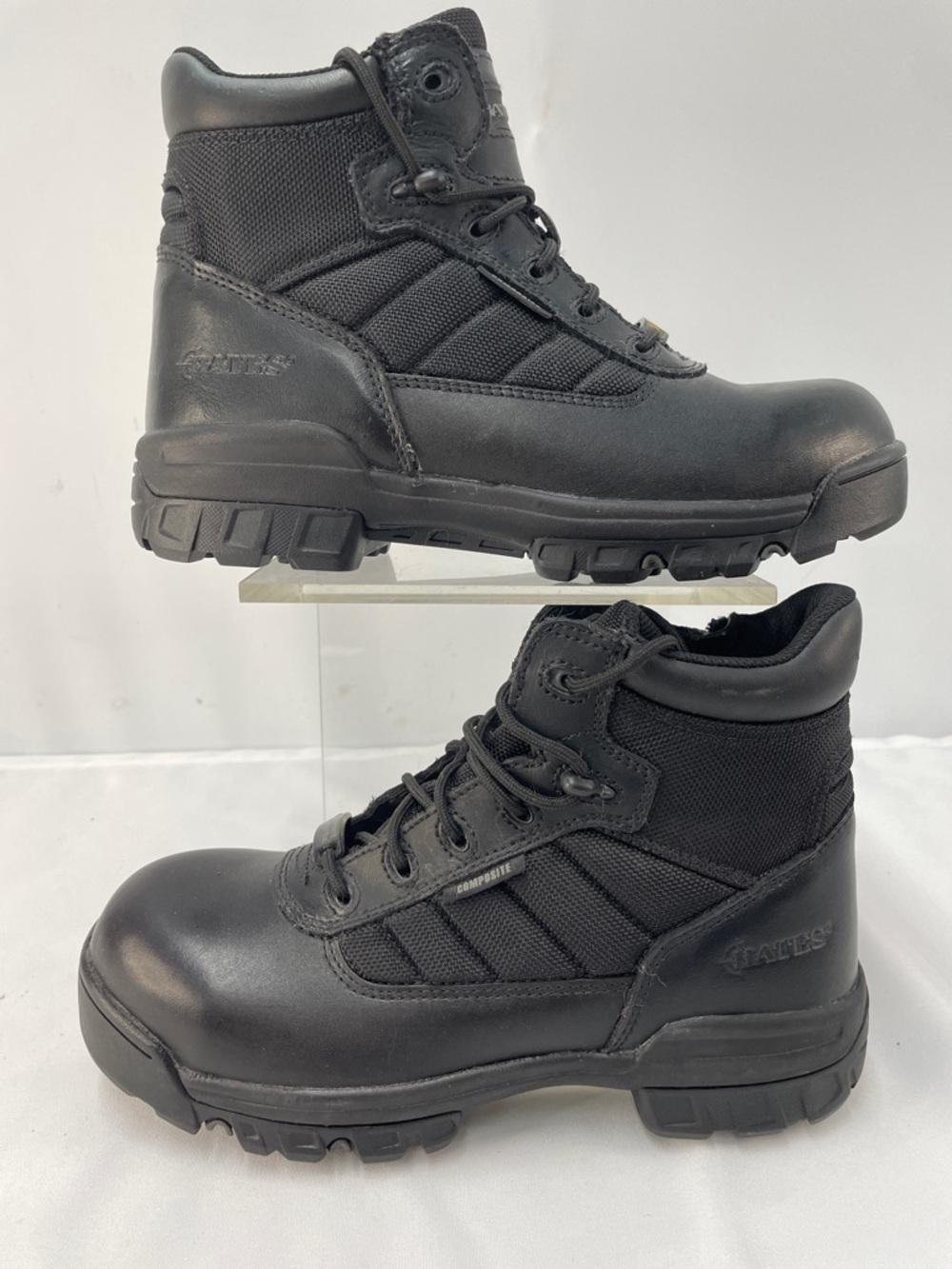BATES MENS 5” TACTICAL SPORTS COMPOSITE TOE SIDE ZIP BOOTS FTL-04-191